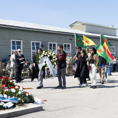 Liberation and Commemoration Ceremony 2025 Wreath-laying &copy; MKÖ/Alissar Najjar