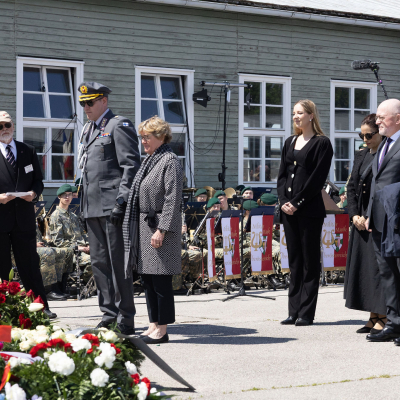 Liberation and Commemoration Ceremony 2025 Wreath-laying &copy; MKÖ/Alissar Najjar
