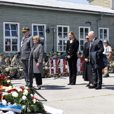 Liberation and Commemoration Ceremony 2025 Wreath-laying &copy; MKÖ/Alissar Najjar