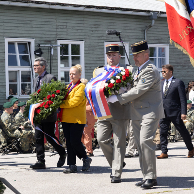 Liberation and Commemoration Ceremony 2025 Wreath-laying &copy; MKÖ/Alissar Najjar