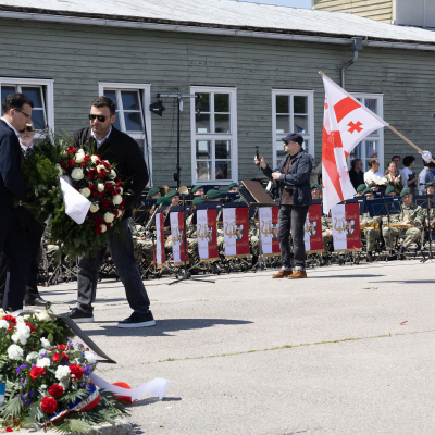 Liberation and Commemoration Ceremony 2025 Wreath-laying &copy; MKÖ/Alissar Najjar