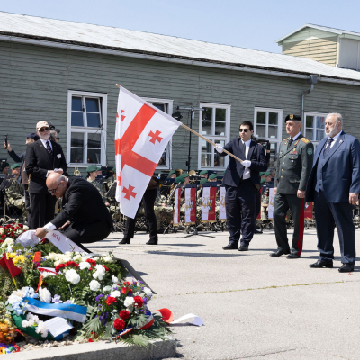 Liberation and Commemoration Ceremony 2025 Wreath-laying &copy; MKÖ/Alissar Najjar