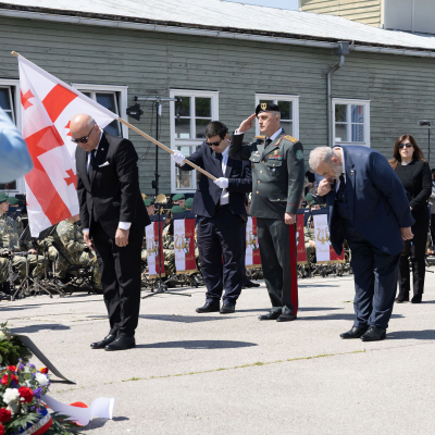 Liberation and Commemoration Ceremony 2025 Wreath-laying &copy; MKÖ/Alissar Najjar