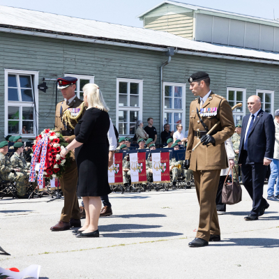 Liberation and Commemoration Ceremony 2025 Wreath-laying &copy; MKÖ/Alissar Najjar