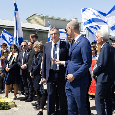 Liberation and Commemoration Ceremony 2025 Wreath-laying &copy; MKÖ/Alissar Najjar