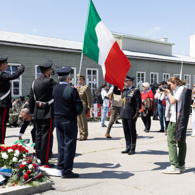 Liberation and Commemoration Ceremony 2025 Wreath-laying &copy; MKÖ/Alissar Najjar