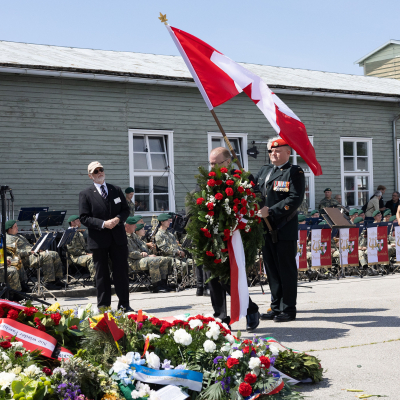 Liberation and Commemoration Ceremony 2025 Wreath-laying &copy; MKÖ/Alissar Najjar
