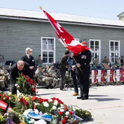 Liberation and Commemoration Ceremony 2025 Wreath-laying &copy; MKÖ/Alissar Najjar