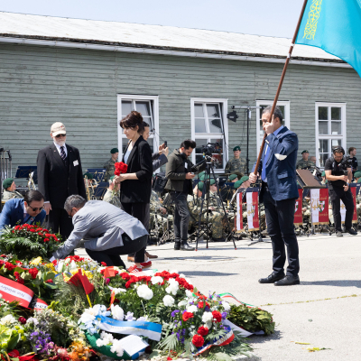 Liberation and Commemoration Ceremony 2025 Wreath-laying &copy; MKÖ/Alissar Najjar