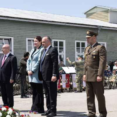 Liberation and Commemoration Ceremony 2025 Wreath-laying &copy; MKÖ/Alissar Najjar