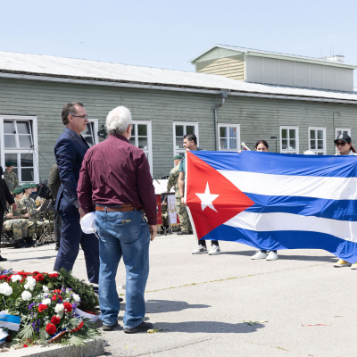 Liberation and Commemoration Ceremony 2025 Wreath-laying &copy; MKÖ/Alissar Najjar