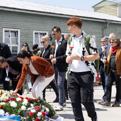 Liberation and Commemoration Ceremony 2025 Wreath-laying &copy; MKÖ/Alissar Najjar
