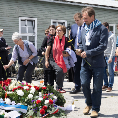 Liberation and Commemoration Ceremony 2025 Wreath-laying &copy; MKÖ/Alissar Najjar