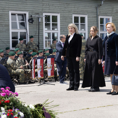 Liberation and Commemoration Ceremony 2025 Wreath-laying &copy; MKÖ/Alissar Najjar