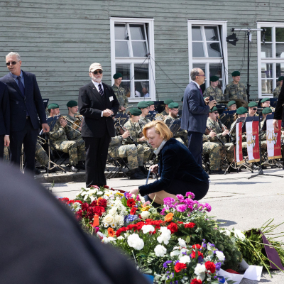 Liberation and Commemoration Ceremony 2025 Wreath-laying &copy; MKÖ/Alissar Najjar