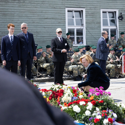 Liberation and Commemoration Ceremony 2025 Wreath-laying &copy; MKÖ/Alissar Najjar