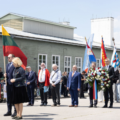 Liberation and Commemoration Ceremony 2025 Wreath-laying &copy; MKÖ/Alissar Najjar