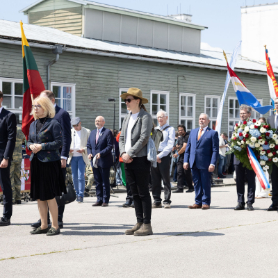 Liberation and Commemoration Ceremony 2025 Wreath-laying &copy; MKÖ/Alissar Najjar