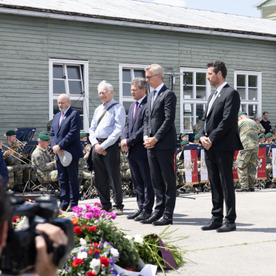 Liberation and Commemoration Ceremony 2025 Wreath-laying &copy; MKÖ/Alissar Najjar