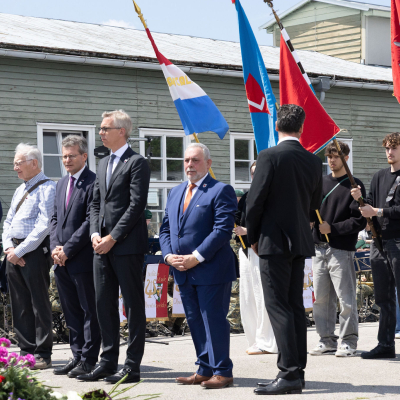 Liberation and Commemoration Ceremony 2025 Wreath-laying &copy; MKÖ/Alissar Najjar