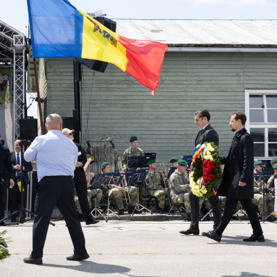 Liberation and Commemoration Ceremony 2025 Wreath-laying &copy; MKÖ/Alissar Najjar