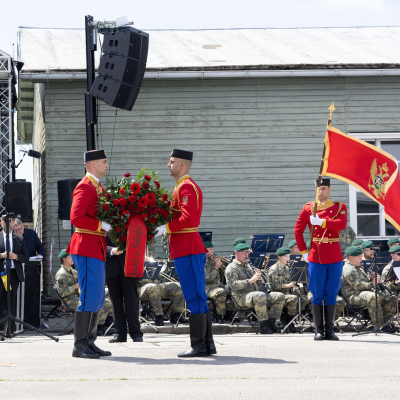 Liberation and Commemoration Ceremony 2025 Wreath-laying &copy; MKÖ/Alissar Najjar