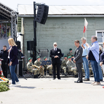 Liberation and Commemoration Ceremony 2025 Wreath-laying &copy; MKÖ/Alissar Najjar