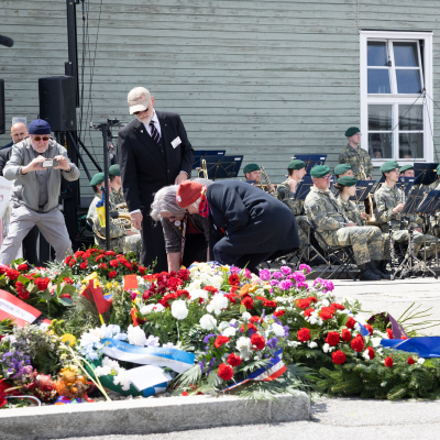 Liberation and Commemoration Ceremony 2025 Wreath-laying &copy; MKÖ/Alissar Najjar