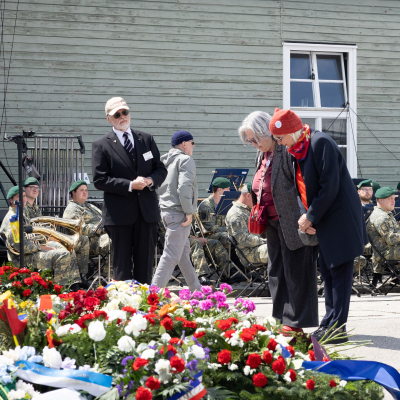 Liberation and Commemoration Ceremony 2025 Wreath-laying &copy; MKÖ/Alissar Najjar