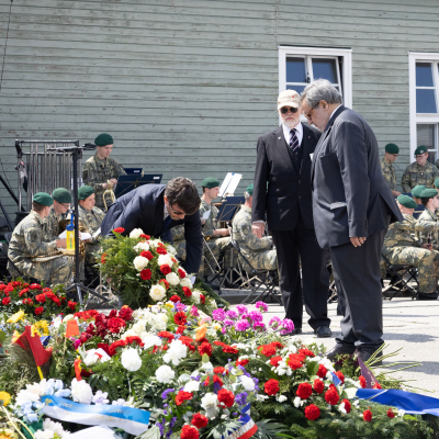 Liberation and Commemoration Ceremony 2025 Wreath-laying &copy; MKÖ/Alissar Najjar