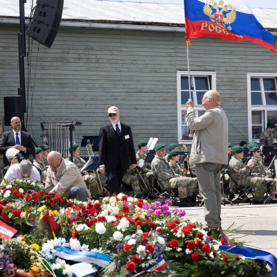 Liberation and Commemoration Ceremony 2025 Wreath-laying &copy; MKÖ/Alissar Najjar
