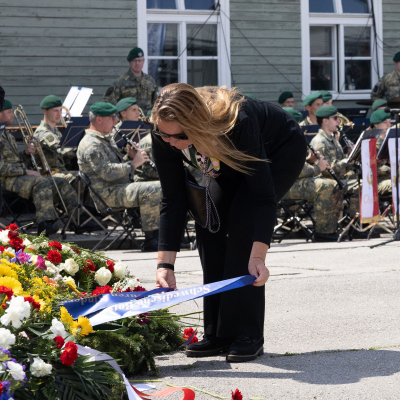 Liberation and Commemoration Ceremony 2025 Wreath-laying &copy; MKÖ/Alissar Najjar
