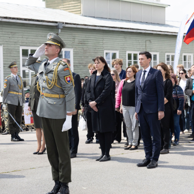 Liberation and Commemoration Ceremony 2025 Wreath-laying &copy; MKÖ/Alissar Najjar