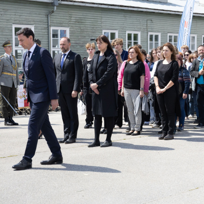 Liberation and Commemoration Ceremony 2025 Wreath-laying &copy; MKÖ/Alissar Najjar