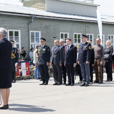 Liberation and Commemoration Ceremony 2025 Wreath-laying &copy; MKÖ/Alissar Najjar