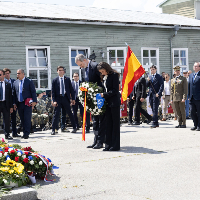 Liberation and Commemoration Ceremony 2025 Wreath-laying &copy; MKÖ/Alissar Najjar