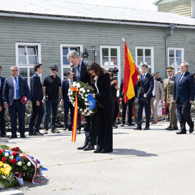 Liberation and Commemoration Ceremony 2025 Wreath-laying &copy; MKÖ/Alissar Najjar
