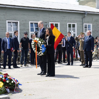 Liberation and Commemoration Ceremony 2025 Wreath-laying &copy; MKÖ/Alissar Najjar