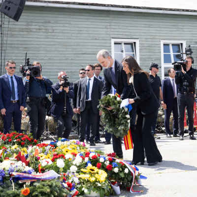 Liberation and Commemoration Ceremony 2025 Wreath-laying &copy; MKÖ/Alissar Najjar