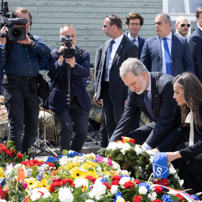 Liberation and Commemoration Ceremony 2025 Wreath-laying &copy; MKÖ/Alissar Najjar