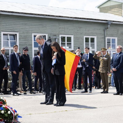 Liberation and Commemoration Ceremony 2025 Wreath-laying &copy; MKÖ/Alissar Najjar