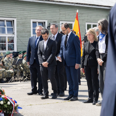 Liberation and Commemoration Ceremony 2025 Wreath-laying &copy; MKÖ/Alissar Najjar