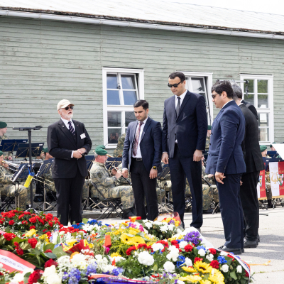 Liberation and Commemoration Ceremony 2025 Wreath-laying &copy; MKÖ/Alissar Najjar