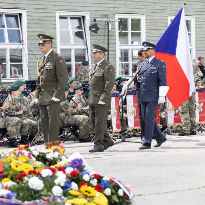 Liberation and Commemoration Ceremony 2025 Wreath-laying &copy; MKÖ/Alissar Najjar