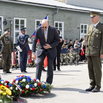 Liberation and Commemoration Ceremony 2025 Wreath-laying &copy; MKÖ/Alissar Najjar