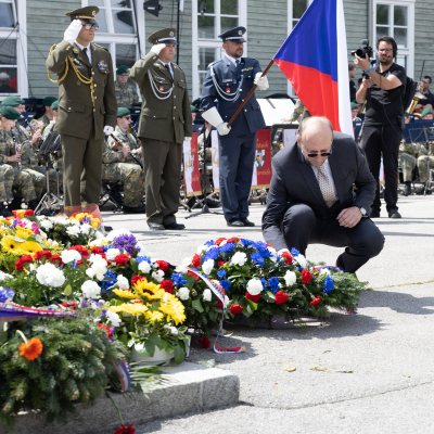 Liberation and Commemoration Ceremony 2025 Wreath-laying &copy; MKÖ/Alissar Najjar