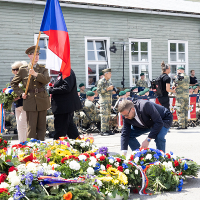 Liberation and Commemoration Ceremony 2025 Wreath-laying &copy; MKÖ/Alissar Najjar