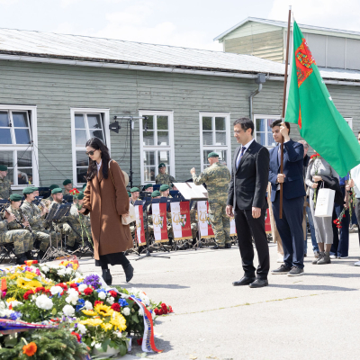 Liberation and Commemoration Ceremony 2025 Wreath-laying &copy; MKÖ/Alissar Najjar