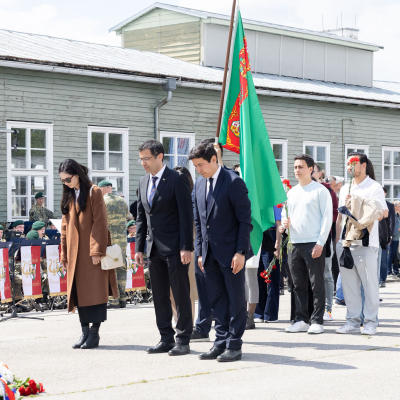 Liberation and Commemoration Ceremony 2025 Wreath-laying &copy; MKÖ/Alissar Najjar