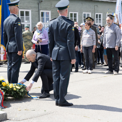 Liberation and Commemoration Ceremony 2025 Wreath-laying &copy; MKÖ/Alissar Najjar